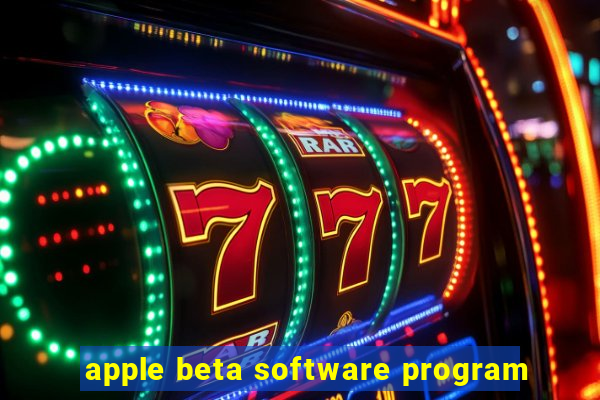 apple beta software program